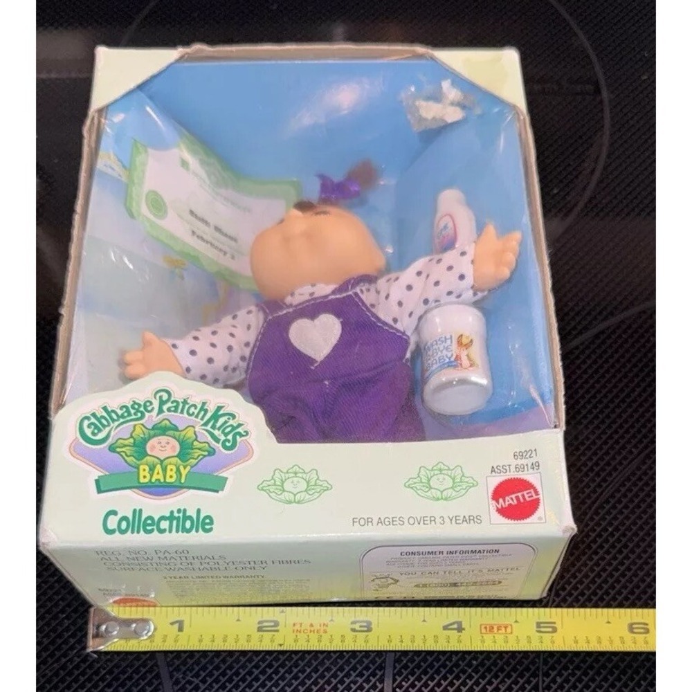 NIB!‎ Vintage Cabbage Patch Kids Baby " Steffi" 1995 - Picture 3 of 8